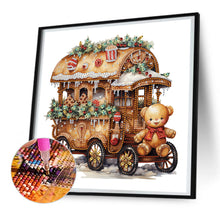 Load image into Gallery viewer, Christmas Cookie Cart 30*30CM(Canvas) Partial Special Shaped Drill Diamond Painting
