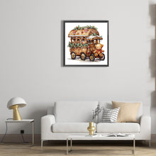 Load image into Gallery viewer, Christmas Cookie Cart 30*30CM(Canvas) Partial Special Shaped Drill Diamond Painting
