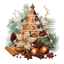 Load image into Gallery viewer, Christmas Cookie Cinnamon Towers 30*30CM(Canvas) Partial Special Shaped Drill Diamond Painting

