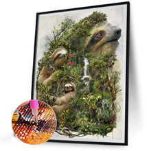 Load image into Gallery viewer, Sloth 40*55CM(Picture) Full Round Drill Diamond Painting
