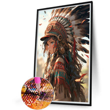 Load image into Gallery viewer, Raw Girl 40*60CM(Canvas) Full Round Drill Diamond Painting
