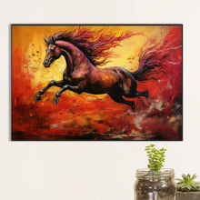 Load image into Gallery viewer, Galloping Wild Horse 60*40CM(Canvas) Full Round Drill Diamond Painting
