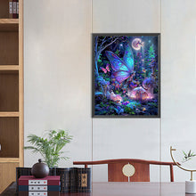 Load image into Gallery viewer, Forest Butterfly 40*50CM(Canvas) Full Round Drill Diamond Painting
