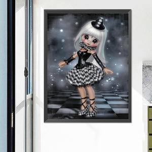 Halloween Dark Girl 50*60CM(Picture) Full Square Drill Diamond Painting