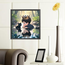 Load image into Gallery viewer, Princess And Prince 40*40CM(Canvas) Full Round Drill Diamond Painting
