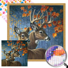 Load image into Gallery viewer, Deer 40*40CM(Picture) Full Round Drill Diamond Painting
