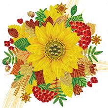 Load image into Gallery viewer, Sunflower 30*30CM(Canvas) Partial Special Shaped Drill Diamond Painting
