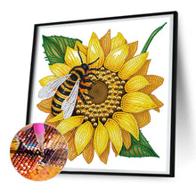 Load image into Gallery viewer, Sunflower 30*30CM(Canvas) Partial Special Shaped Drill Diamond Painting
