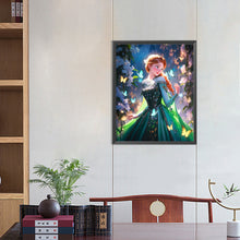 Load image into Gallery viewer, Frozen Princess Anna And Butterfly 40*50CM(Canvas) Full Round Drill Diamond Painting
