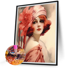 Load image into Gallery viewer, Attractive Woman 40*50CM(Canvas) Full Round Drill Diamond Painting
