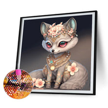 Load image into Gallery viewer, Cute Little Fox 30*30CM(Canvas) Full Round Drill Diamond Painting
