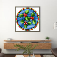 Load image into Gallery viewer, Stain Glass (40*40CM) 11CT 3 Stamped Cross Stitch
