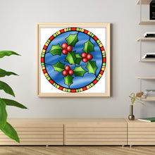 Load image into Gallery viewer, Stain Glass (40*40CM) 11CT 3 Stamped Cross Stitch
