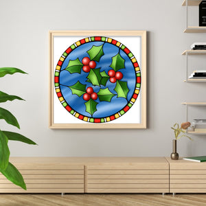 Stain Glass (40*40CM) 11CT 3 Stamped Cross Stitch