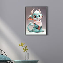 Load image into Gallery viewer, Cute Winter Dragon 30*40CM(Picture) Full Square Drill Diamond Painting
