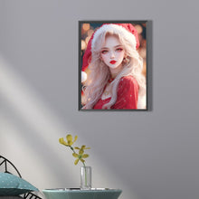 Load image into Gallery viewer, Christmas Atmosphere Beauties 30*40CM(Picture) Full Square Drill Diamond Painting
