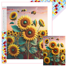 Load image into Gallery viewer, Sunflower 30*40CM(Picture) Full Square Drill Diamond Painting
