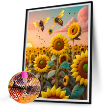 Load image into Gallery viewer, Sunflower 30*40CM(Picture) Full Square Drill Diamond Painting
