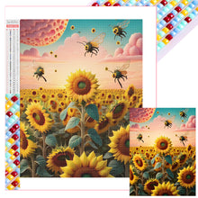 Load image into Gallery viewer, Sunflower 30*40CM(Picture) Full Square Drill Diamond Painting
