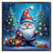 Load image into Gallery viewer, Christmas Gnome (50*50CM) 11CT 3 Stamped Cross Stitch
