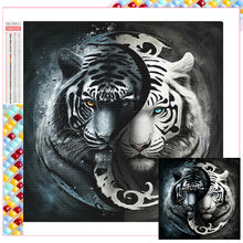 Load image into Gallery viewer, Yin Yang Wolf 50*50CM(Picture) Full Square Drill Diamond Painting
