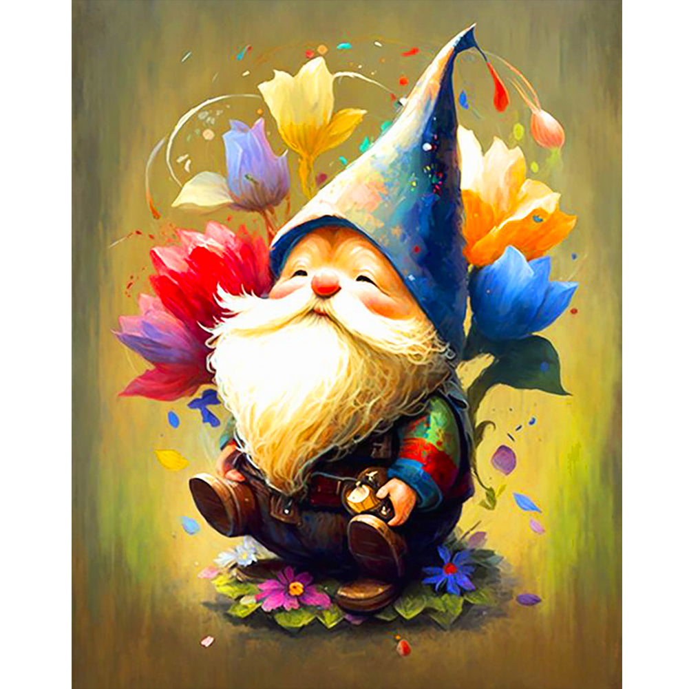 Leisurely Goblin 40*50CM(Canvas) Full Round Drill Diamond Painting
