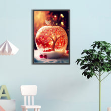 Load image into Gallery viewer, Crystal Red Apple Tree 40*60CM(Canvas) Full Round Drill Diamond Painting
