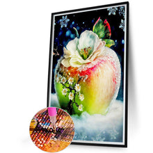 Load image into Gallery viewer, Apples Blooming In The Snow 40*60CM(Canvas) Full Round Drill Diamond Painting
