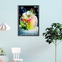 Load image into Gallery viewer, Apples Blooming In The Snow 40*60CM(Canvas) Full Round Drill Diamond Painting
