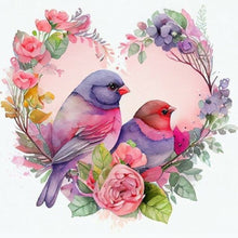 Load image into Gallery viewer, Love Sparrow 40*40CM(Canvas) Full Round Drill Diamond Painting
