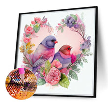 Load image into Gallery viewer, Love Sparrow 40*40CM(Canvas) Full Round Drill Diamond Painting
