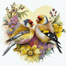 Load image into Gallery viewer, Love Sparrow 40*40CM(Canvas) Full Round Drill Diamond Painting
