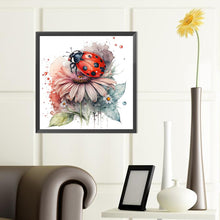 Load image into Gallery viewer, Ladybug 40*40CM(Canvas) Full Round Drill Diamond Painting
