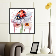 Load image into Gallery viewer, Ladybug 40*40CM(Canvas) Full Round Drill Diamond Painting
