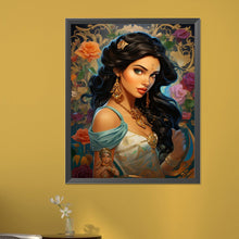 Load image into Gallery viewer, Brunette Beauty 40*50CM(Picture) Full Round Drill Diamond Painting
