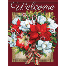 Load image into Gallery viewer, Christmas Poinsettia 30*40CM(Canvas) Full Round Drill Diamond Painting
