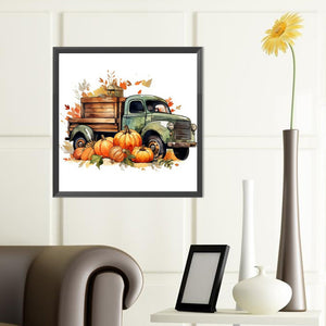 Truck 40*40CM(Canvas) Full Round Drill Diamond Painting