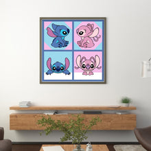 Load image into Gallery viewer, Stitch And Angie (50*50CM) 11CT 3 Stamped Cross Stitch
