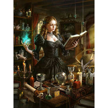 Load image into Gallery viewer, Magic Witch 30*40CM(Canvas) Full Round Drill Diamond Painting

