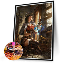 Load image into Gallery viewer, Magic Witch 30*40CM(Canvas) Full Round Drill Diamond Painting
