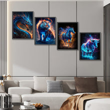 Load image into Gallery viewer, Magic Version Of The Twelve Zodiac Signs 30*40CM(Canvas) Full Round Drill Diamond Painting
