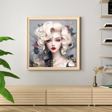Load image into Gallery viewer, White Haired Girl (50*50CM) 11CT 3 Stamped Cross Stitch
