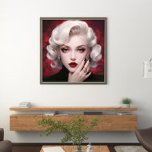 Load image into Gallery viewer, White Haired Girl (50*50CM) 11CT 3 Stamped Cross Stitch

