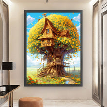 Load image into Gallery viewer, Tree House (50*65CM) 16CT 2 Stamped Cross Stitch
