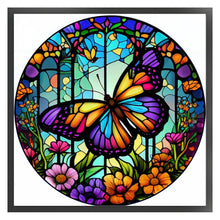 Load image into Gallery viewer, Stained Glass (40*40CM) 14CT 2 Stamped Cross Stitch
