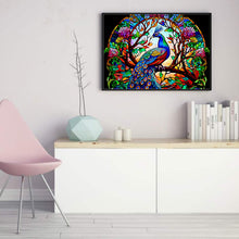 Load image into Gallery viewer, Stain Glass (55*40CM) 14CT 2 Stamped Cross Stitch
