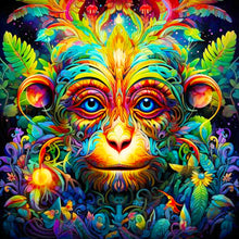 Load image into Gallery viewer, Colorful Monkey Cat Dragon Horse 30*30CM(Canvas) Full Round Drill Diamond Painting

