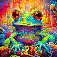 Load image into Gallery viewer, Frog Octopus Bird 30*30CM(Canvas) Full Round Drill Diamond Painting
