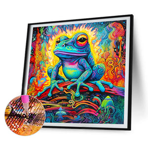 Frog Dolphin Turtle Crocodile 30*30CM(Canvas) Full Round Drill Diamond Painting