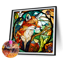 Load image into Gallery viewer, Fox Owl Lion Panda 30*30CM(Canvas) Full Round Drill Diamond Painting
